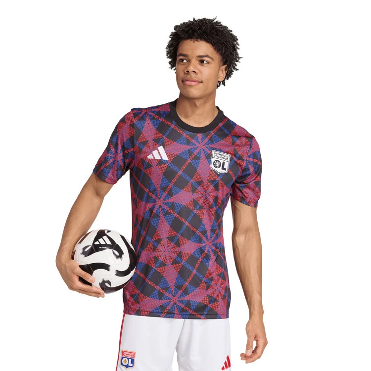 Camiseta adidas Olympique Lyon Pre-Match 2025-2026