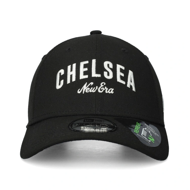 Gorra New Era Chelsea Cappellino 9FORTY Wordmark Repreve Nero