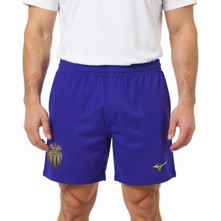 Pantalón corto Mizuno AS Monaco Segunda Equipación 2025-2026