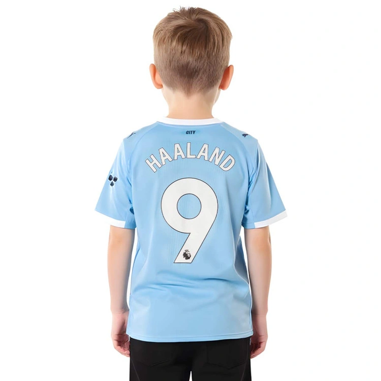 Camiseta Puma Manchester City Primera Equipación 2025-2026 Niño Haaland