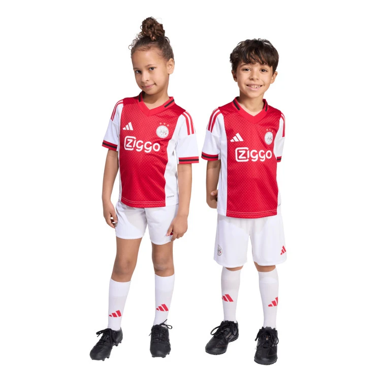 Conjunto adidas Ajax Primera Equipación 2025-2026 Niño