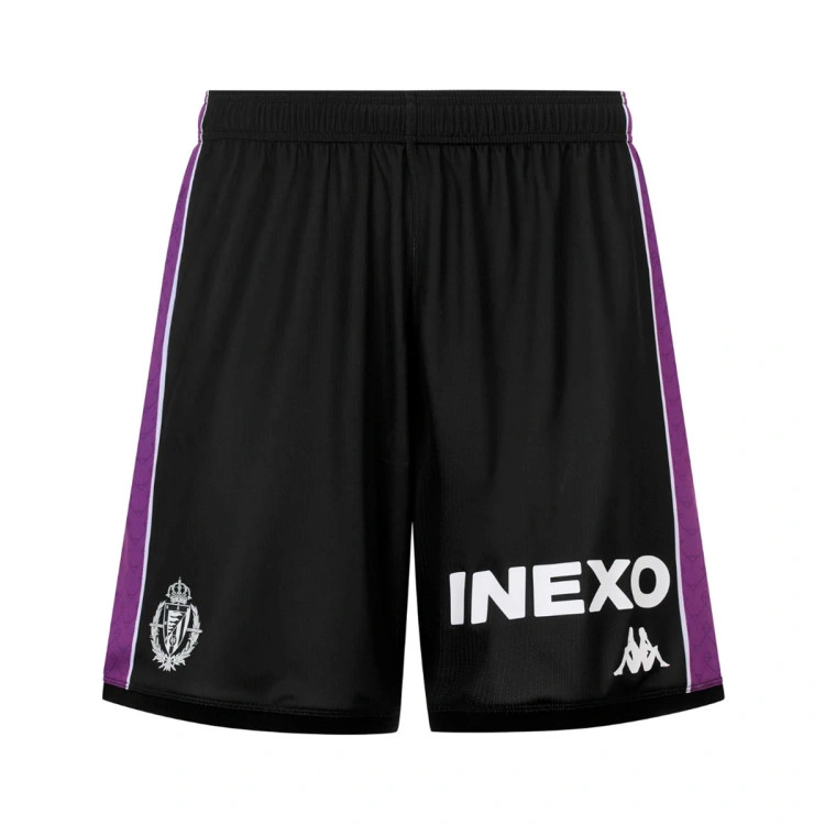 Pantalón corto Kappa Real Valladolid Segunda Equipación 2025-2026 Niño