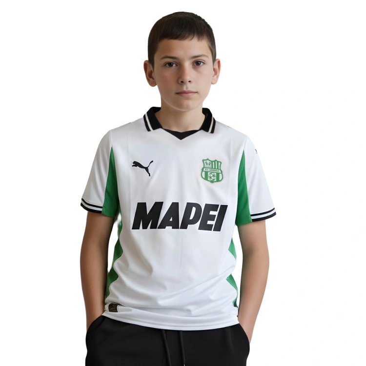 Camiseta Puma UD Sassuolo Segunda Equipación 2025-2026 Niño