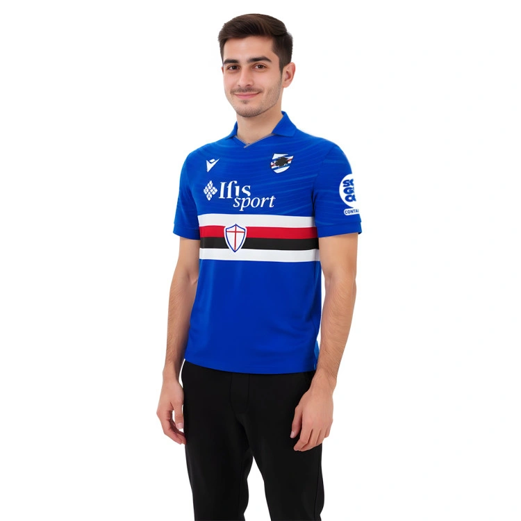 Camiseta Macron Uc Sampdoria Primera Equipación 2025-2026
