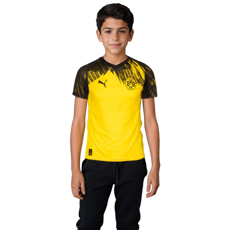 Camiseta Puma BVB Borussia Primera Equipación 2025-2026 Niño