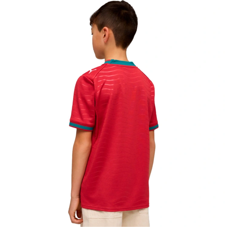 Camiseta Puma Portugal Primera Equipación Mundial 2026 Niño