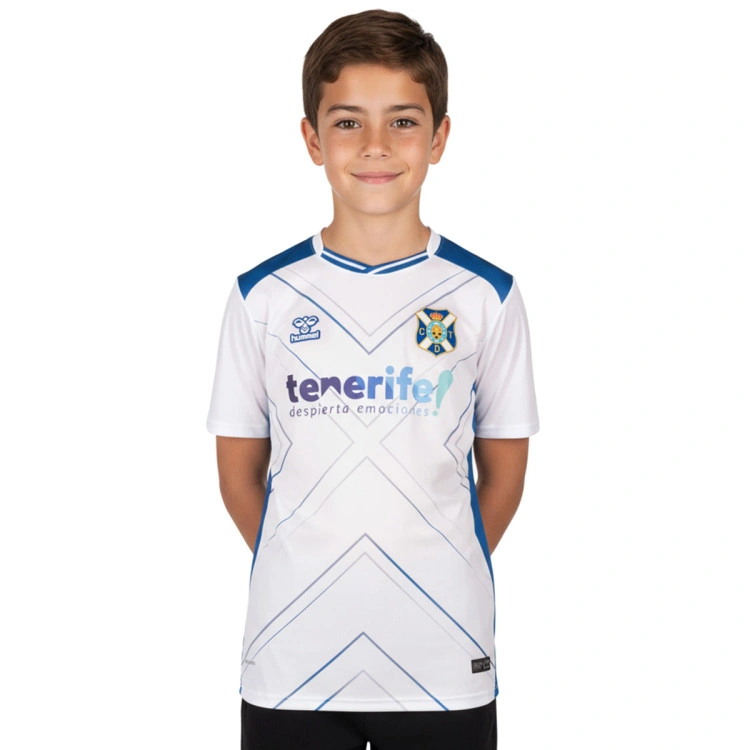 Camiseta Hummel CD Tenerife Primera Equipación 2025-2026 Niño