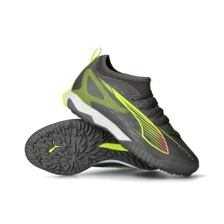 Bota Puma Ultra 5 Match Turf + Mid Niño