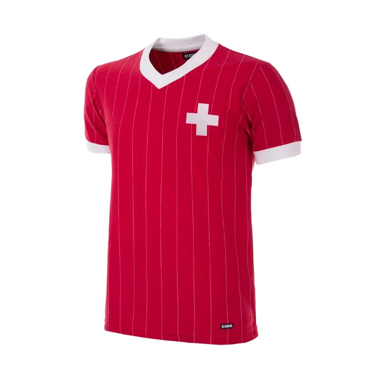 Camiseta COPA Switzerland 1982 Retro Football