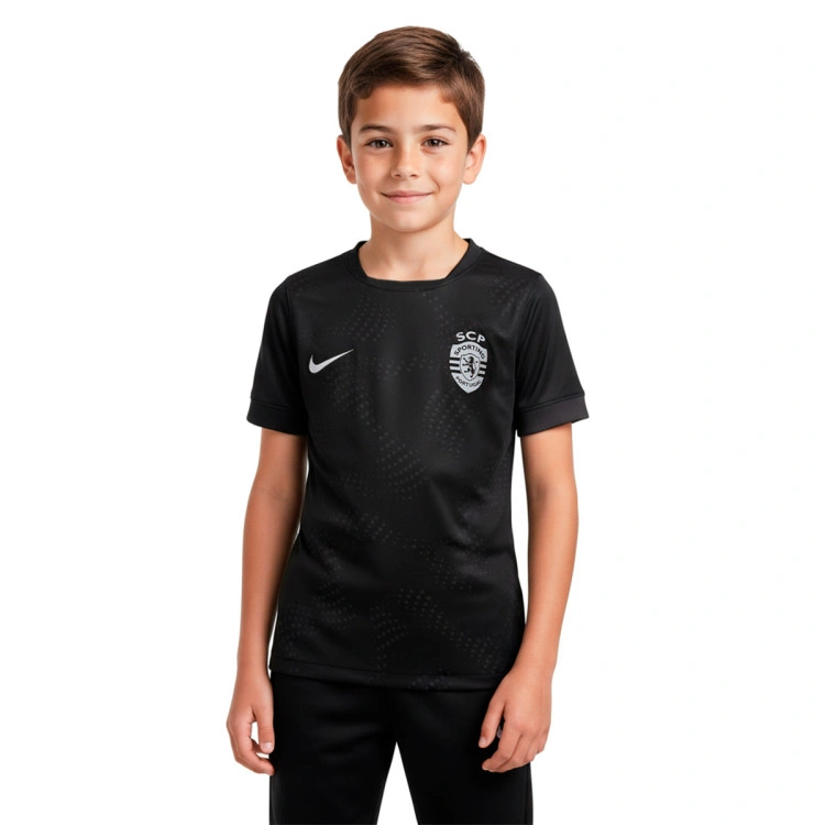 Camiseta Nike Sporting Portugal Segunda Equipación 2025-2026 Niño