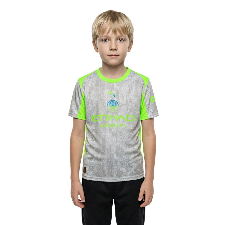 Camiseta Puma Manchester City Tercera Equipación 2025-2026 Niño