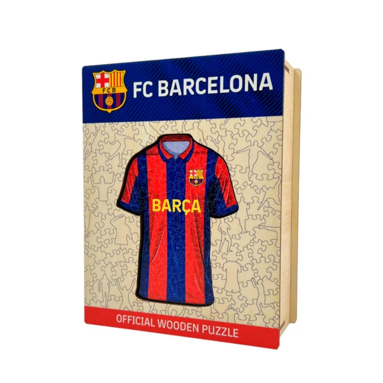 Fc Barcelona Jersey Puzle Madera (150 Piezas)