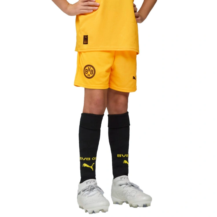 Pantalón corto Puma BVB Borussia Segunda Equipación 2025-2026 Niño