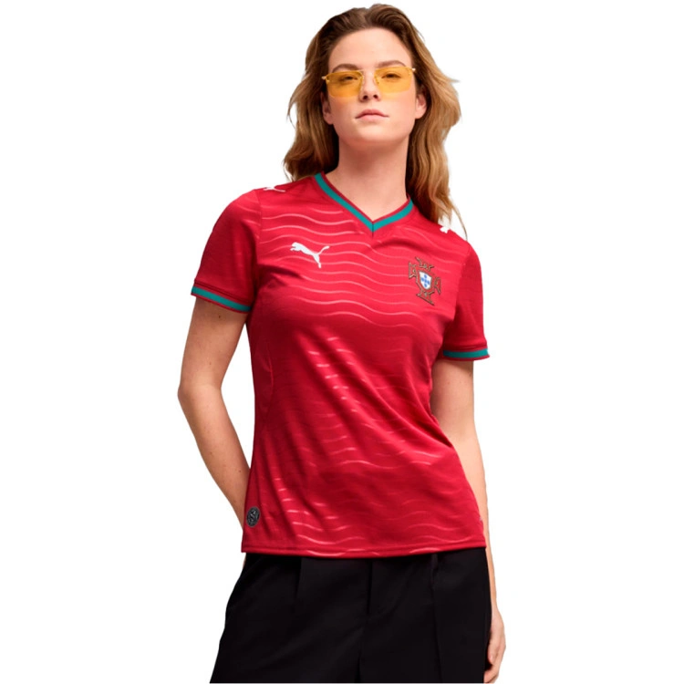Camiseta Puma Portugal Primera Equipación Mundial 2026 Mujer