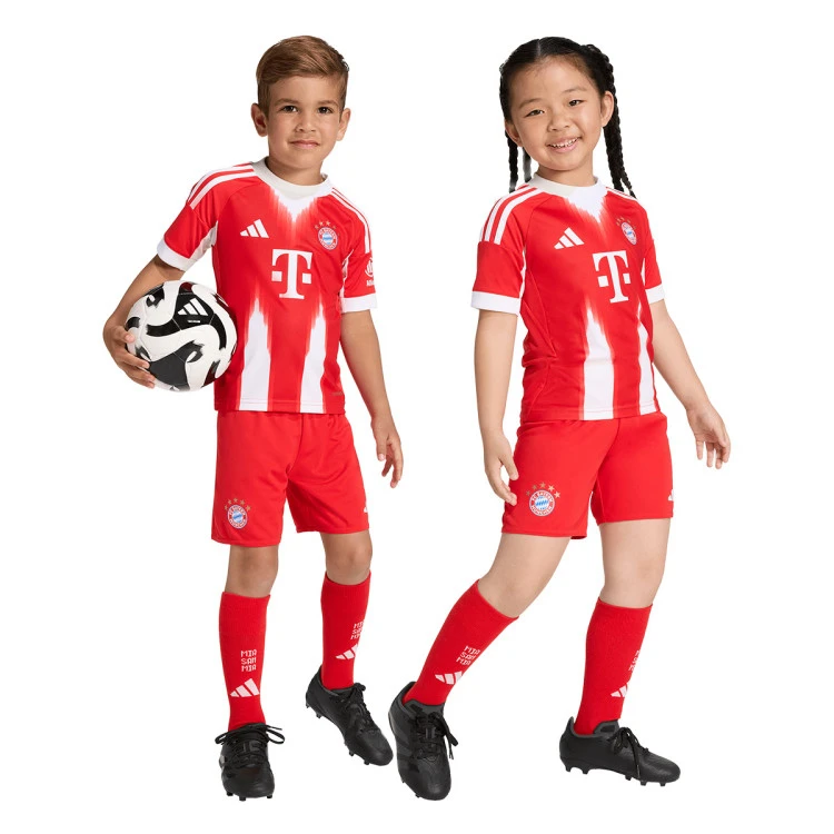 Conjunto adidas FC Bayern Primera Equipación 2025-2026 Niño
