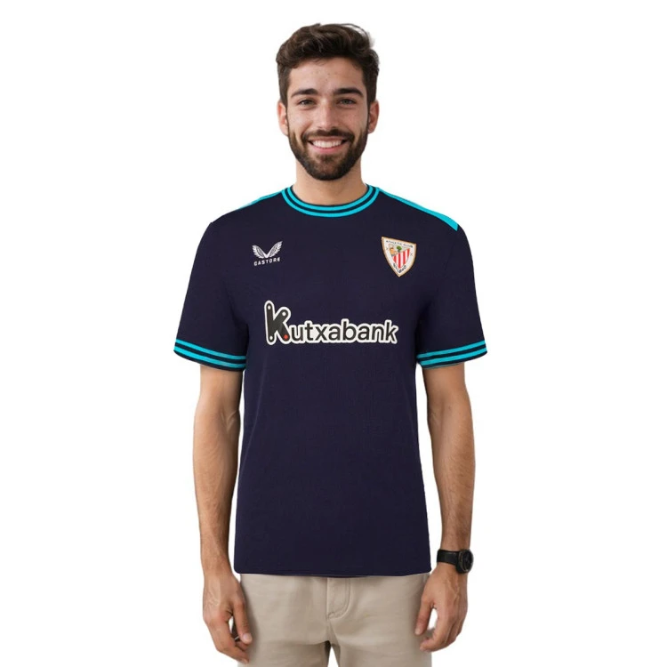 Camiseta Castore Athletic Club Bilbao Segunda Equipación 2025-2026