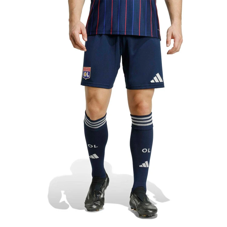 Pantalón corto adidas Olympique Lyon Segunda Equipación 2025-2026