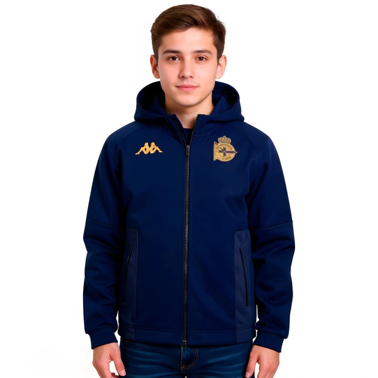 Chaqueta Kappa Deportivo La Coruña Fanswear 2025-2026 Niño