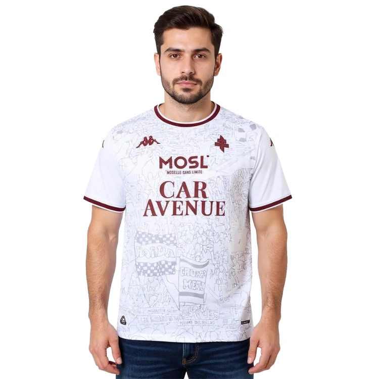 Camiseta Kappa FC Metz Segunda Equipación 2025-2026