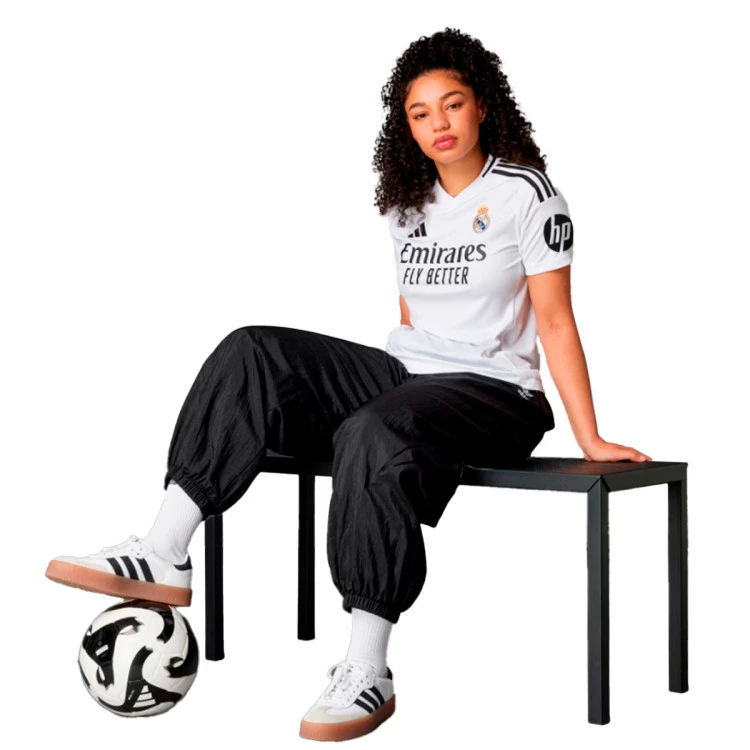 Camiseta adidas Real Madrid Primera Equipación 2024-2025 Mujer