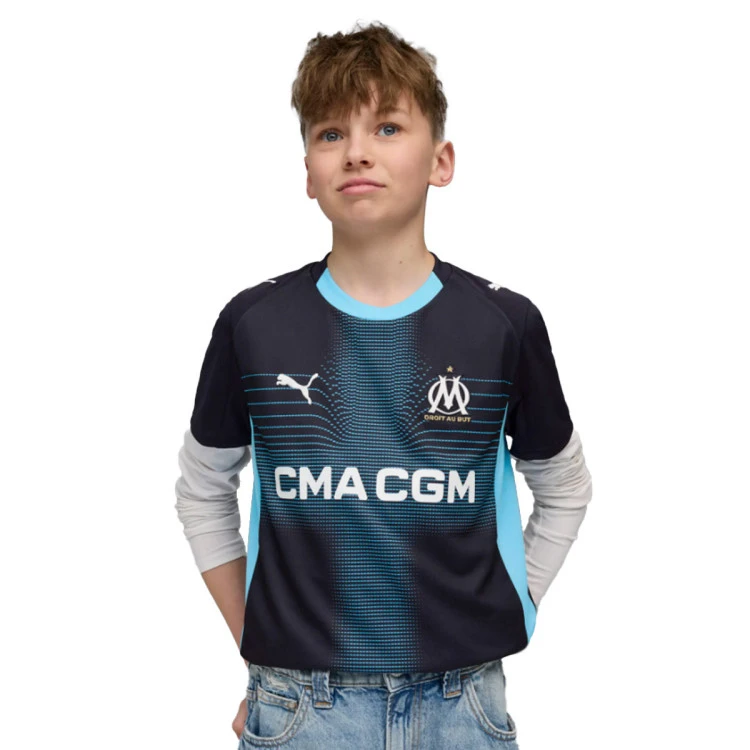 Camiseta Puma Olympique Marsella Segunda Equipación 2025-2026 Niño