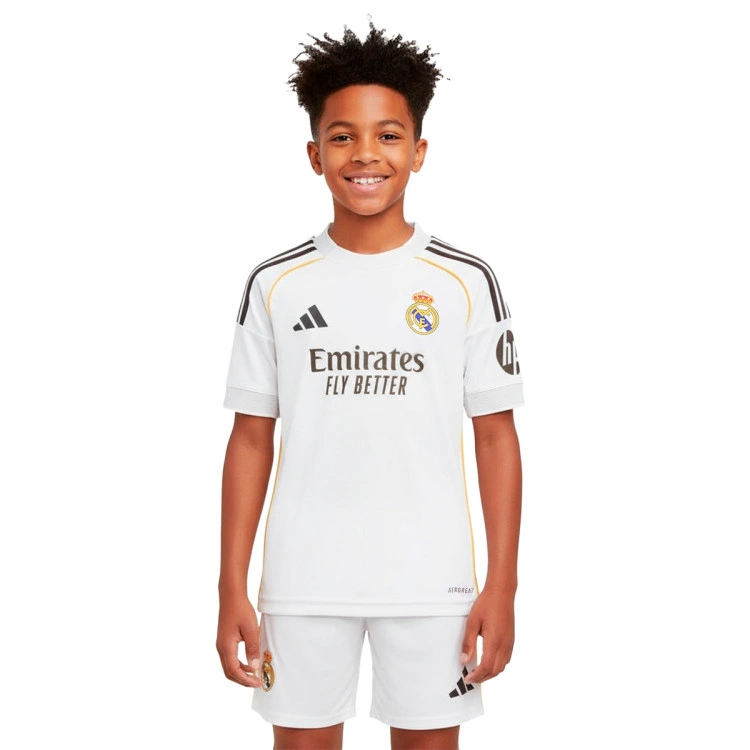 Conjunto adidas Real Madrid Primera Equipación 2025-2026 Niño