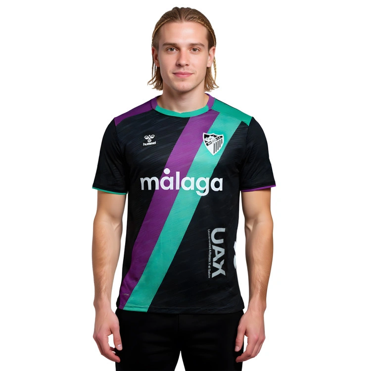 Camiseta Hummel Malaga CF Segunda Equipación 2025-2026