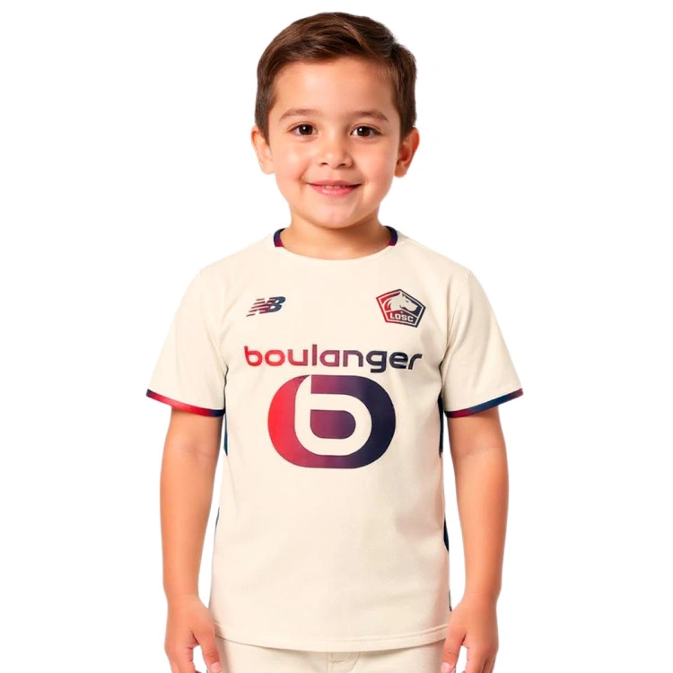 Camiseta New Balance Lille Segunda Equipación 2025-2026 Niño