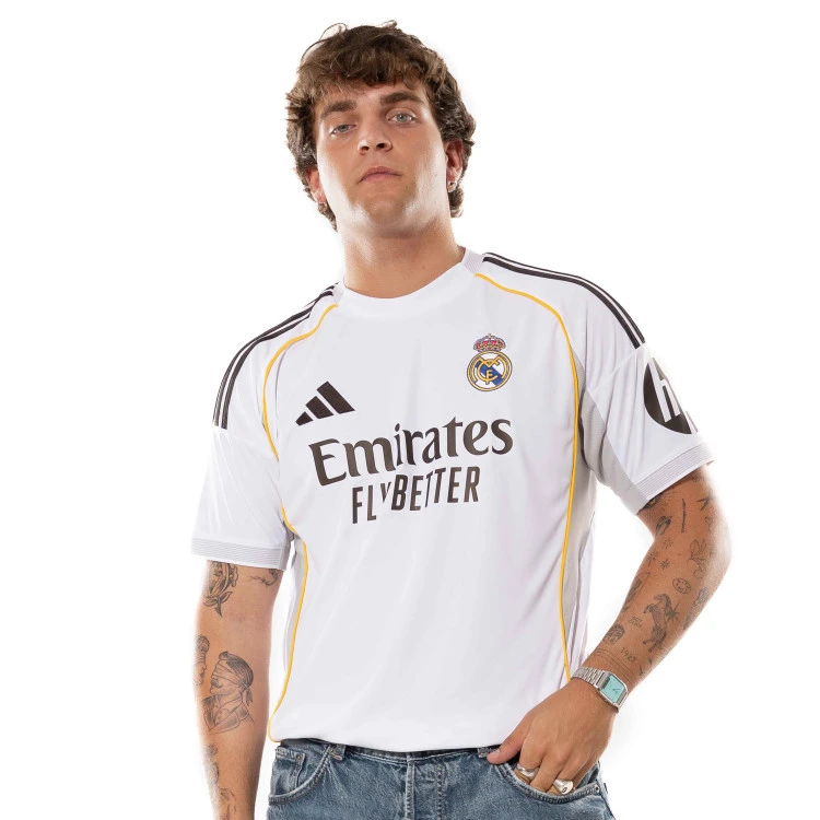 Camiseta adidas Real Madrid Primera Equipación 2025-2026