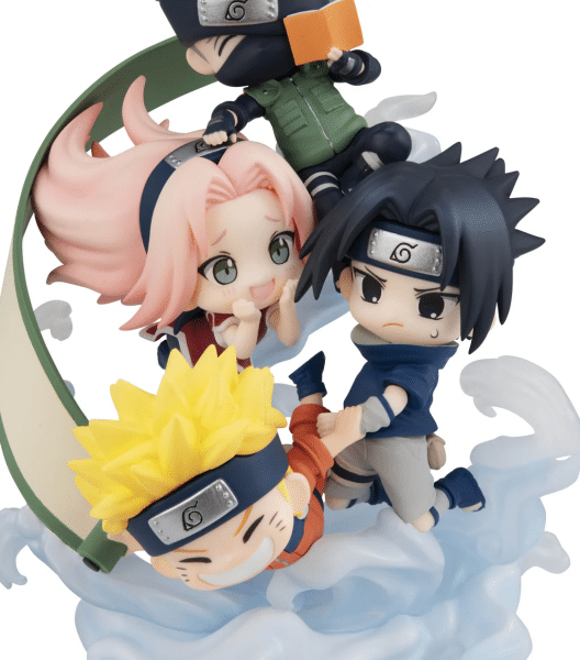 Figura Naruto Shippuden – Gather Here Team 7! (With Gift) – Megahouse