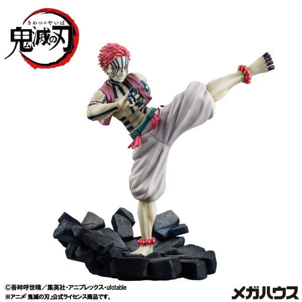 Figura Akaza Upper Rank 3 Demon Slayer: Kimetsu no Yaiba – GE.M. Series – Megahouse