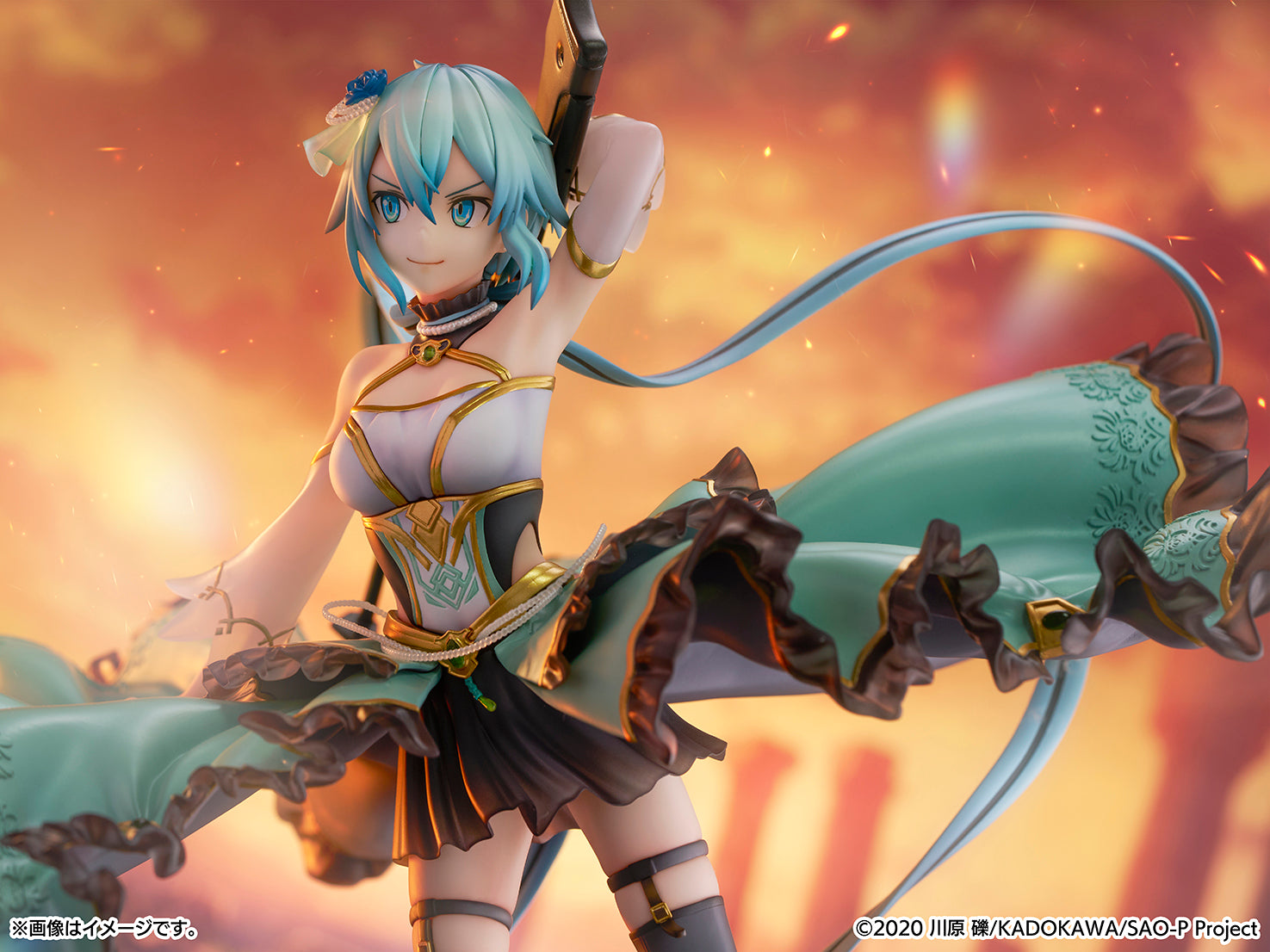 Sword Art Online Series - Sinon -Crystal Dress Ver.-1/7 Scale Figure