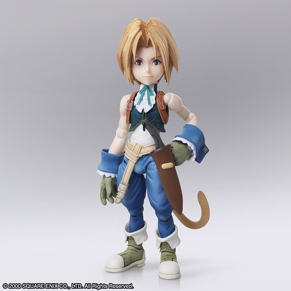 FINAL FANTASY IX BRING ARTS Zidane Tribal & Garnet Til Alexandros XVII