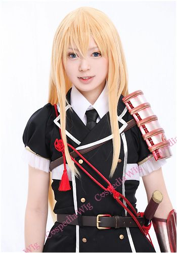”Touken Ranbu”Midare Toushirou style cosplay wig