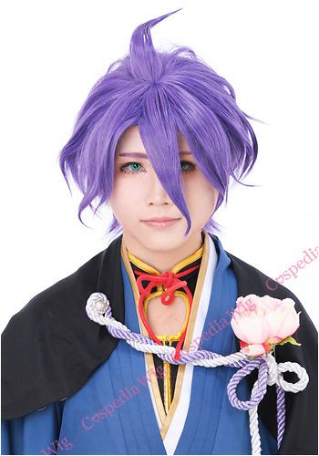 ”Touken Ranbu”Kasen Kanesada style cosplay wig