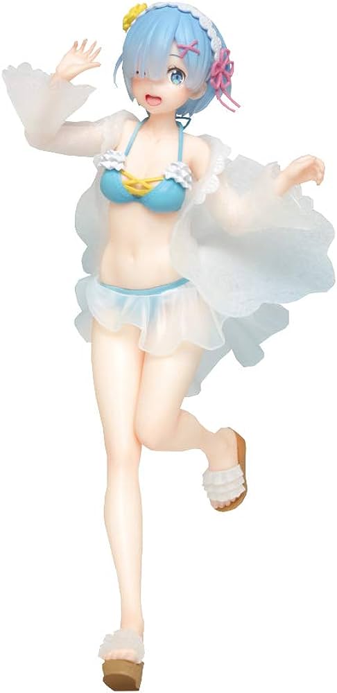 Re:Zero - Starting Life in Another World - Precious Figures - Rem - Original Frilled Swimsuit Ver.