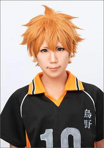 ”Haikyu!!” Shoyo Hinata style cosplay wig
