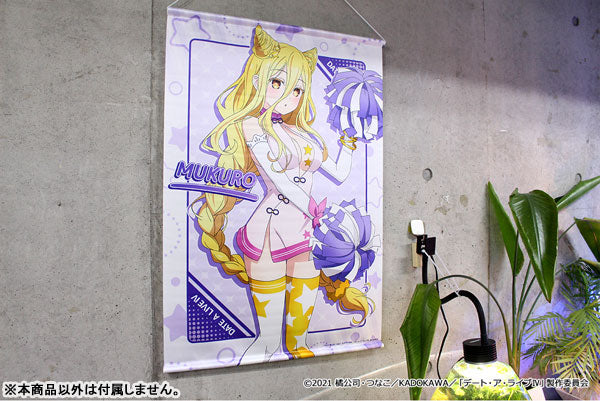 Date A Live IV New Illustration B2 Wall Scroll Mukuro Hoshimiya Cheerleader