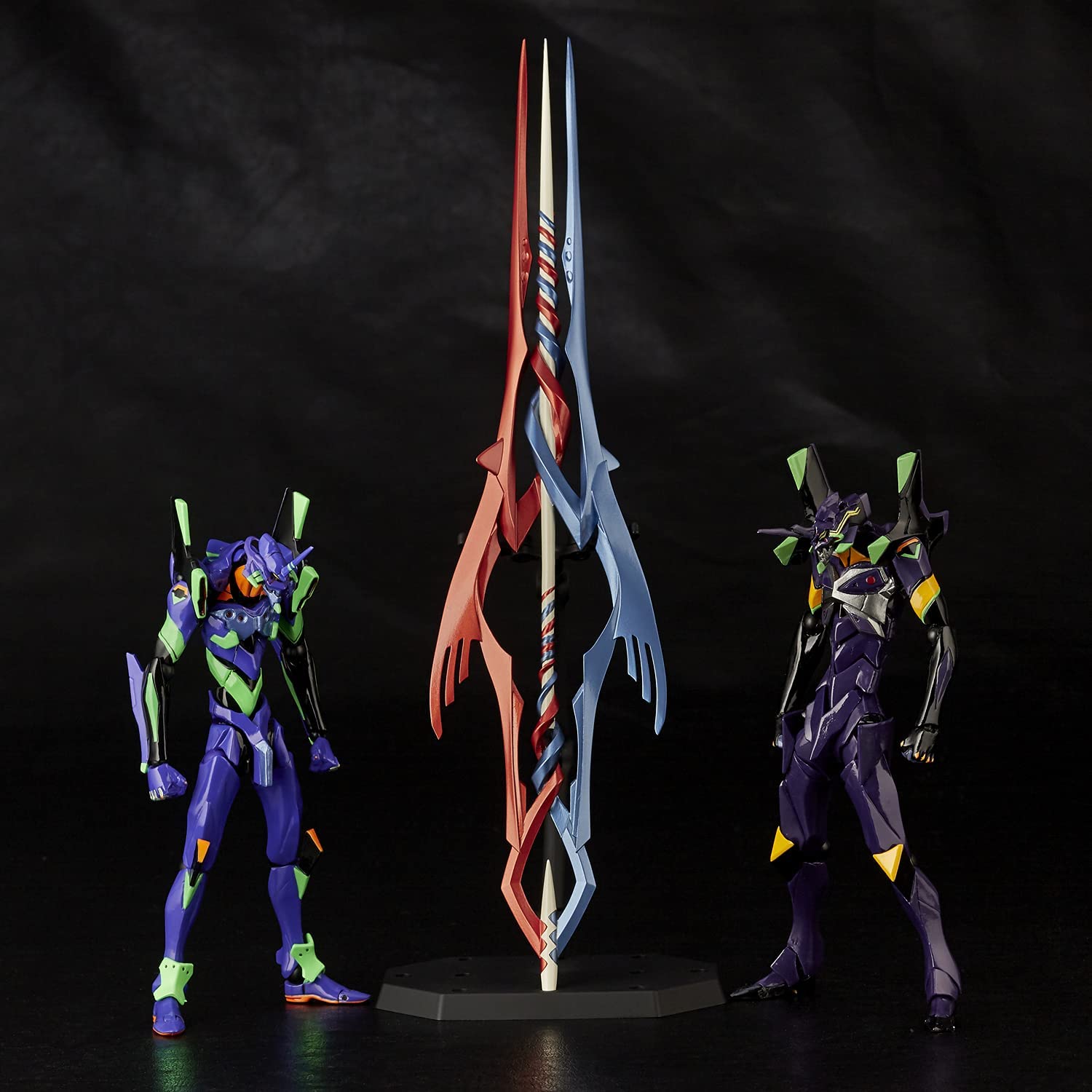 EVANGELION EVOLUTION EV-EX Evangelion Unit-01 & Evangelion Unit-13 + Spear of Gaius