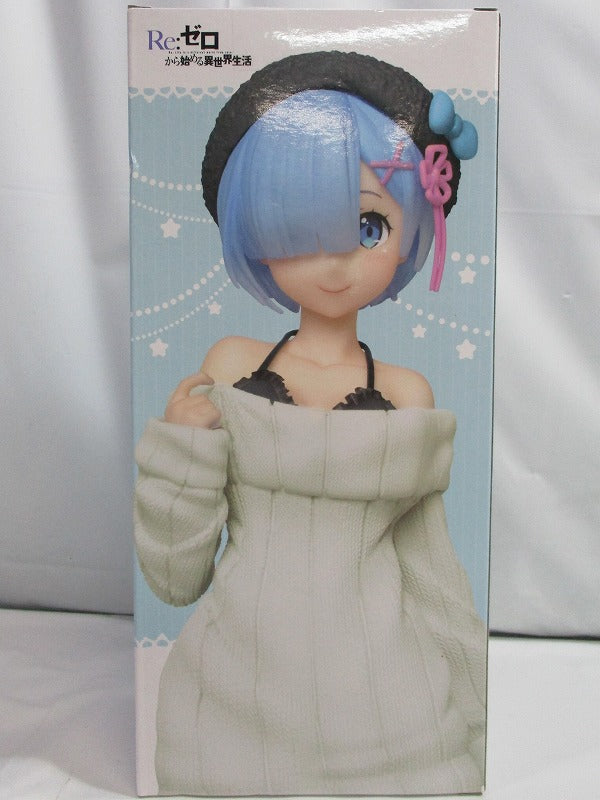 Taito Re: Different World Living Precious Figure Rem -Knit One Piece Ver. ~ Renewal