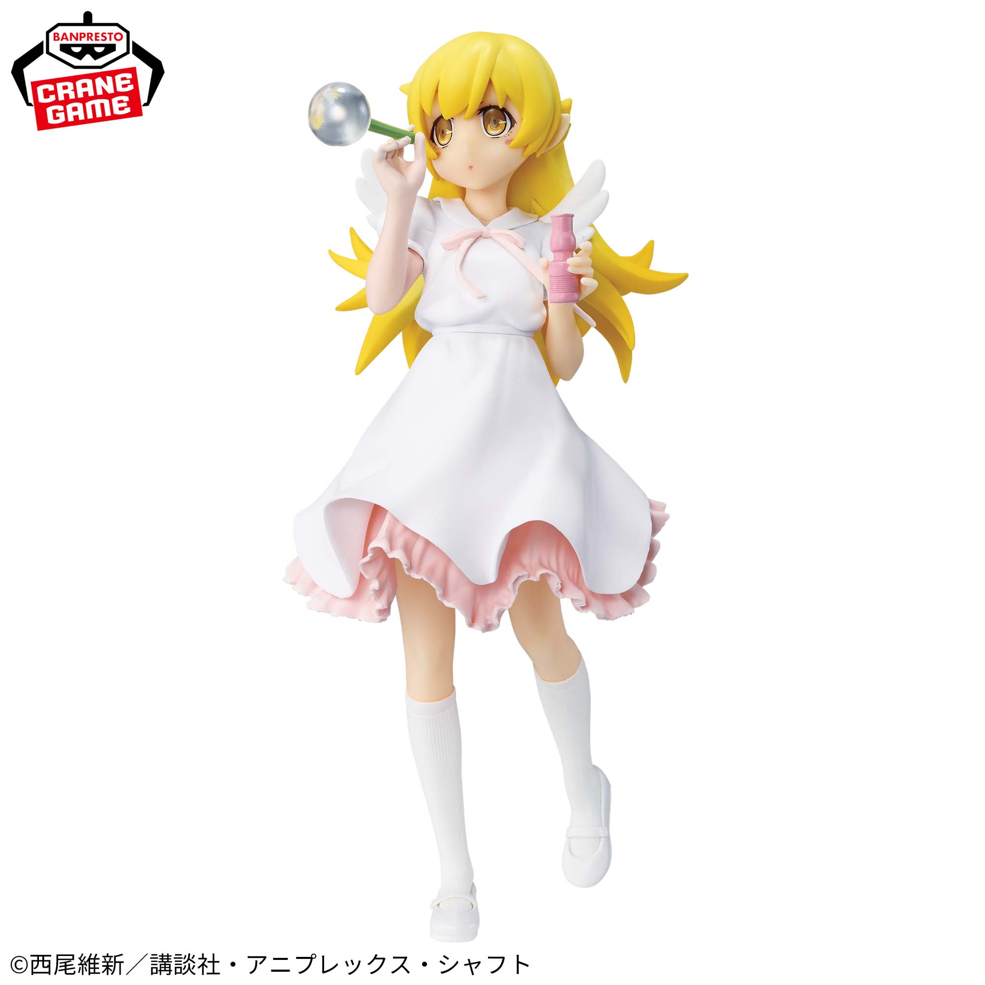 Nisio Isin Anime Project Monogatari Series - EXQ Figure - Shinobu Oshino - Celestial Feather Ver.