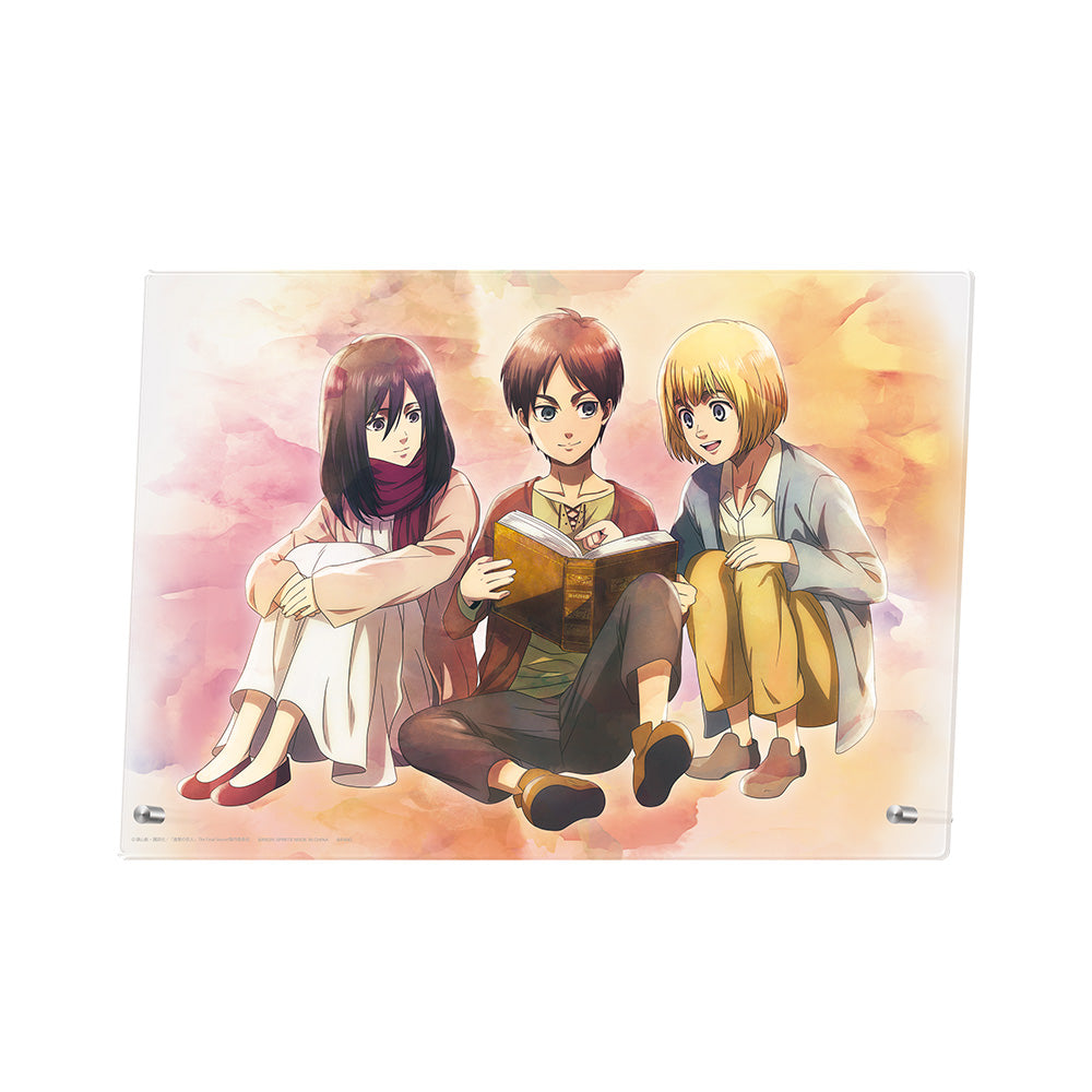 Attack on Titan - The Rumbling - Acryl Board - Beyond the Walls [Ichiban-Kuji Prize D] (Re-release)