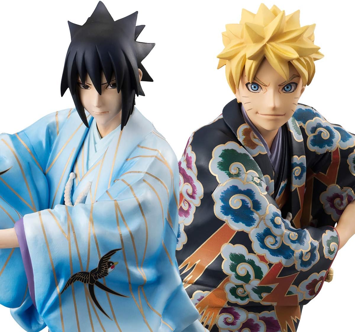 GE.M. Series NARUTO Naruto Uzumaki & Sasuke Uchiha Kabuki EDITION SET Complete Figure