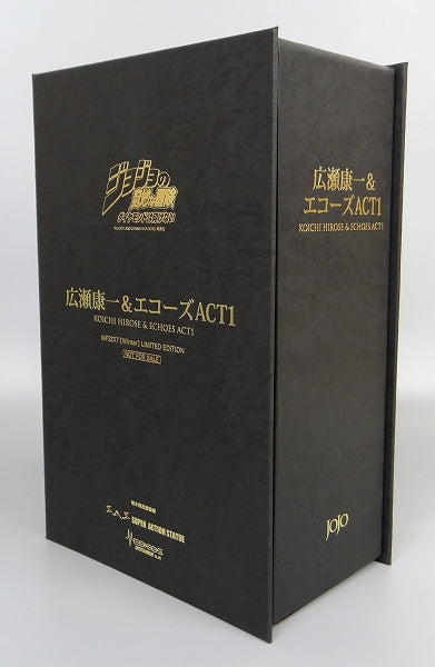 Super statue Movable JoJo's Bizarre Adventure Part 4 Koichi Hirose & Echoes Act1 Swarovsky ver.
