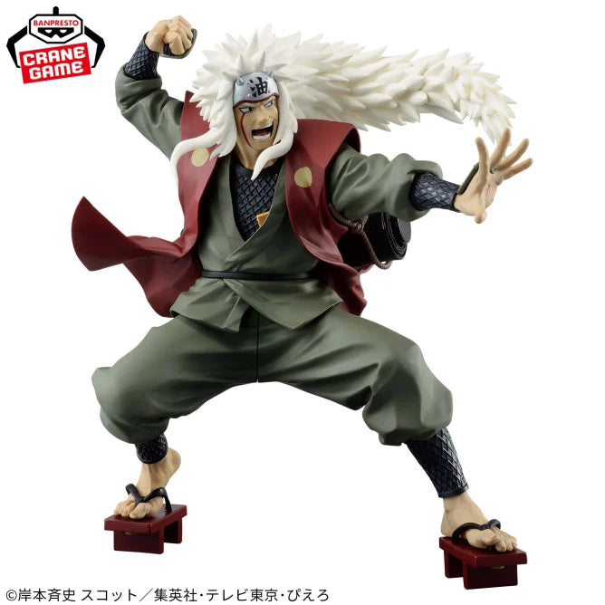NARUTO: Shippuden BANPRESTO FIGURE COLOSSEUM Sculpting Shinobi World War Jiraiya