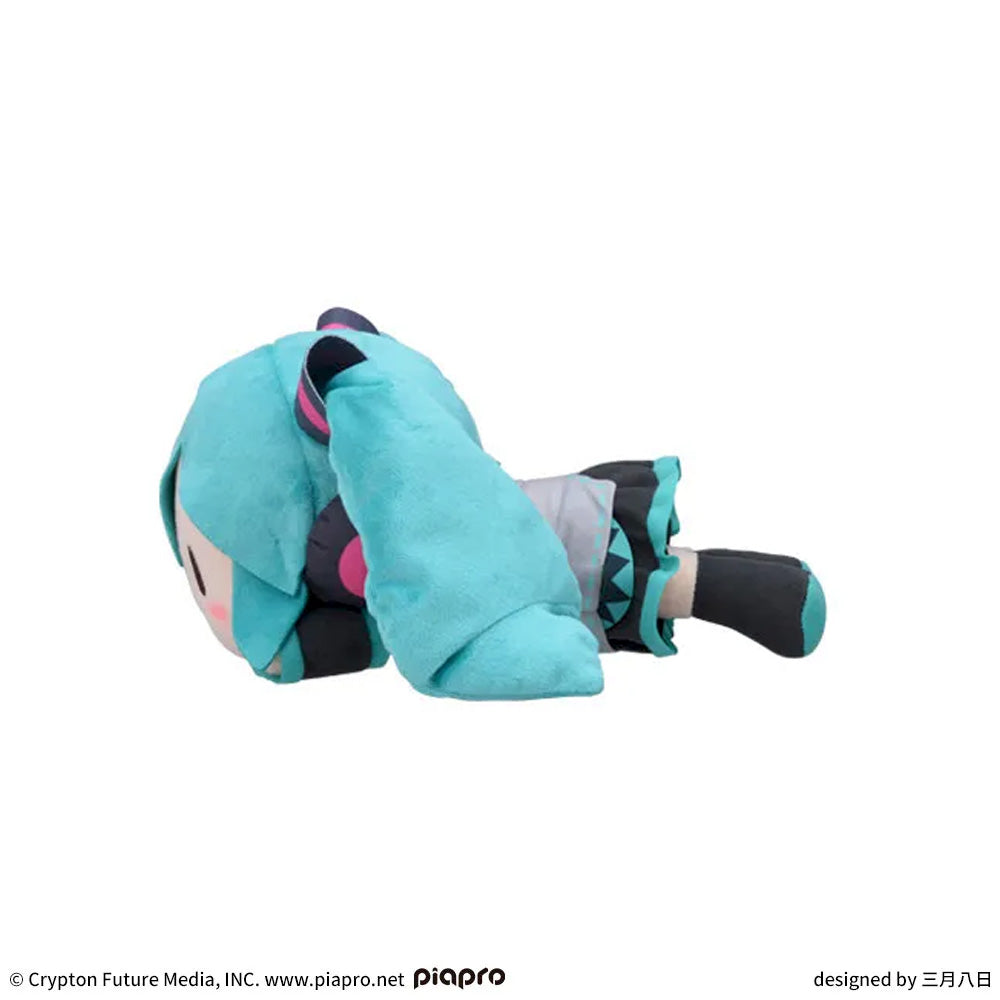 Hatsune Miku Series Fuwapuchi Lying Down Ｍ Plush Toy Hatsune Miku A
