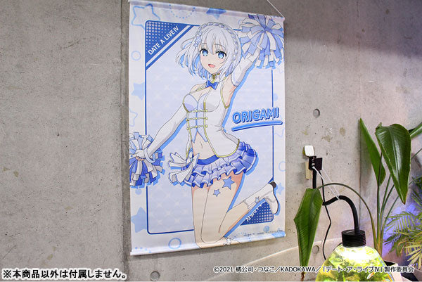 Date A Live IV New Illustration B2 Wall Scroll Origami Tobiichi Cheerleader