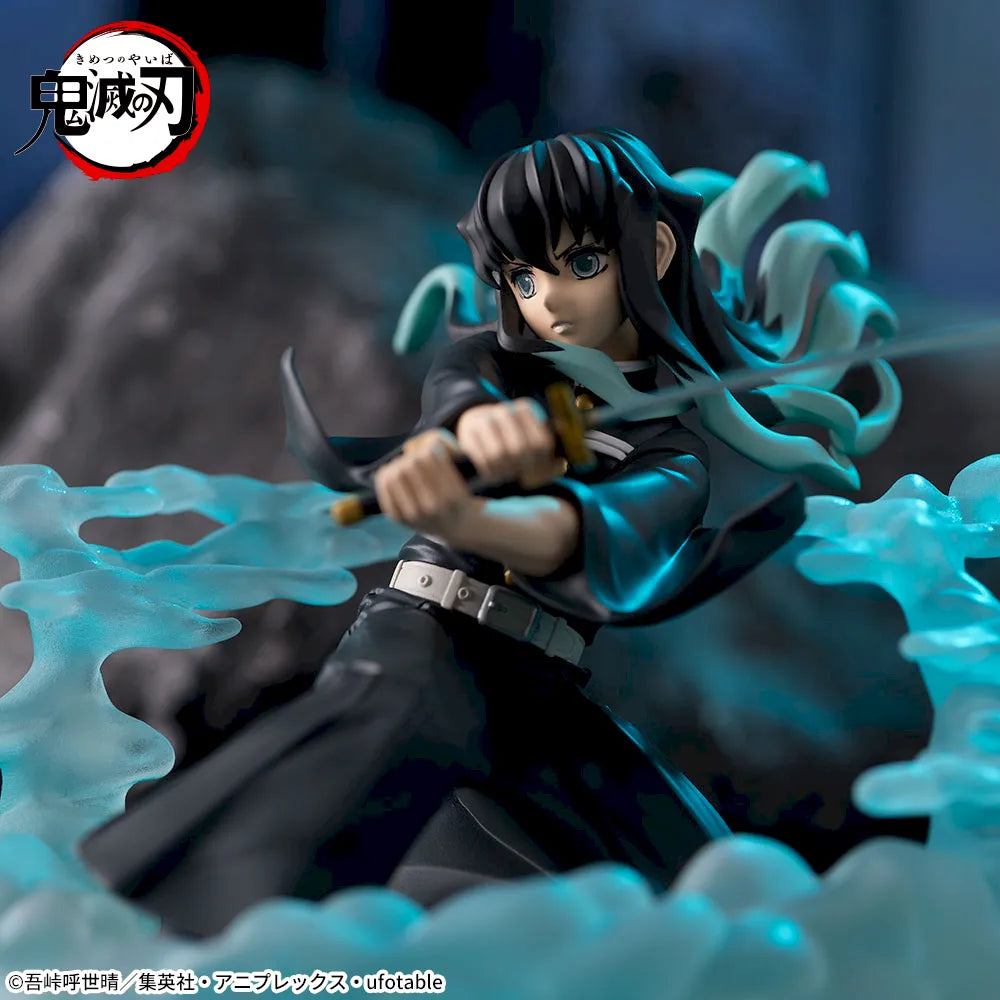 Anime Demon Slayer: Kimetsu no Yaiba XrossLink Figure - Muichiro Tokito - Hashira Training Arc