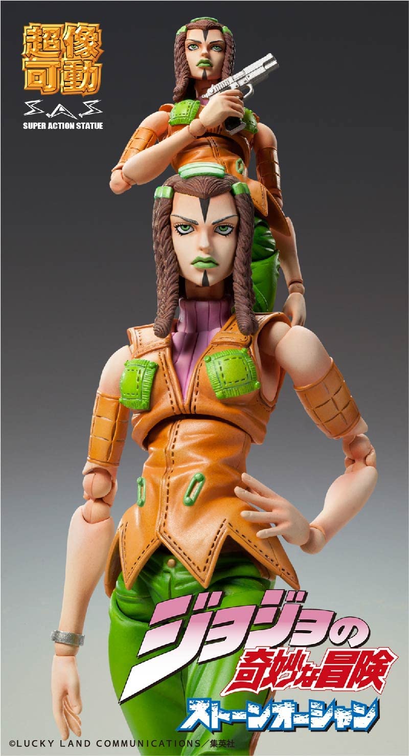 Super Action Statue JoJo's Bizarre Adventure Part6 Stone Ocean E. Costello