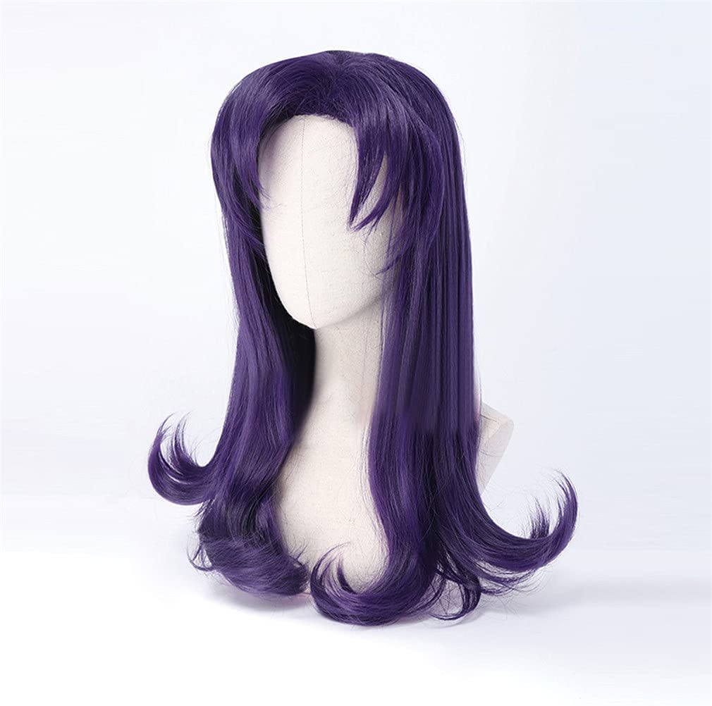 Neon Genesis Evangelion Katsuragi Misato Style Wig Cosplay Wig Cosplay wig Costume